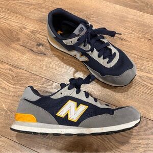 New Balance Kids Sneakers - Navy and Gray